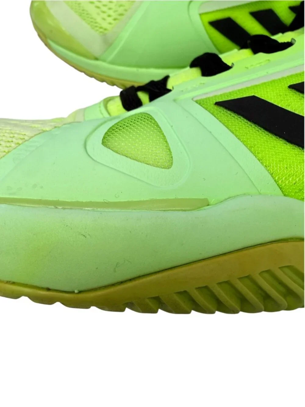 Adidas Stella McCartney Womens 10 Lime Green Black Sneakers GZ8494